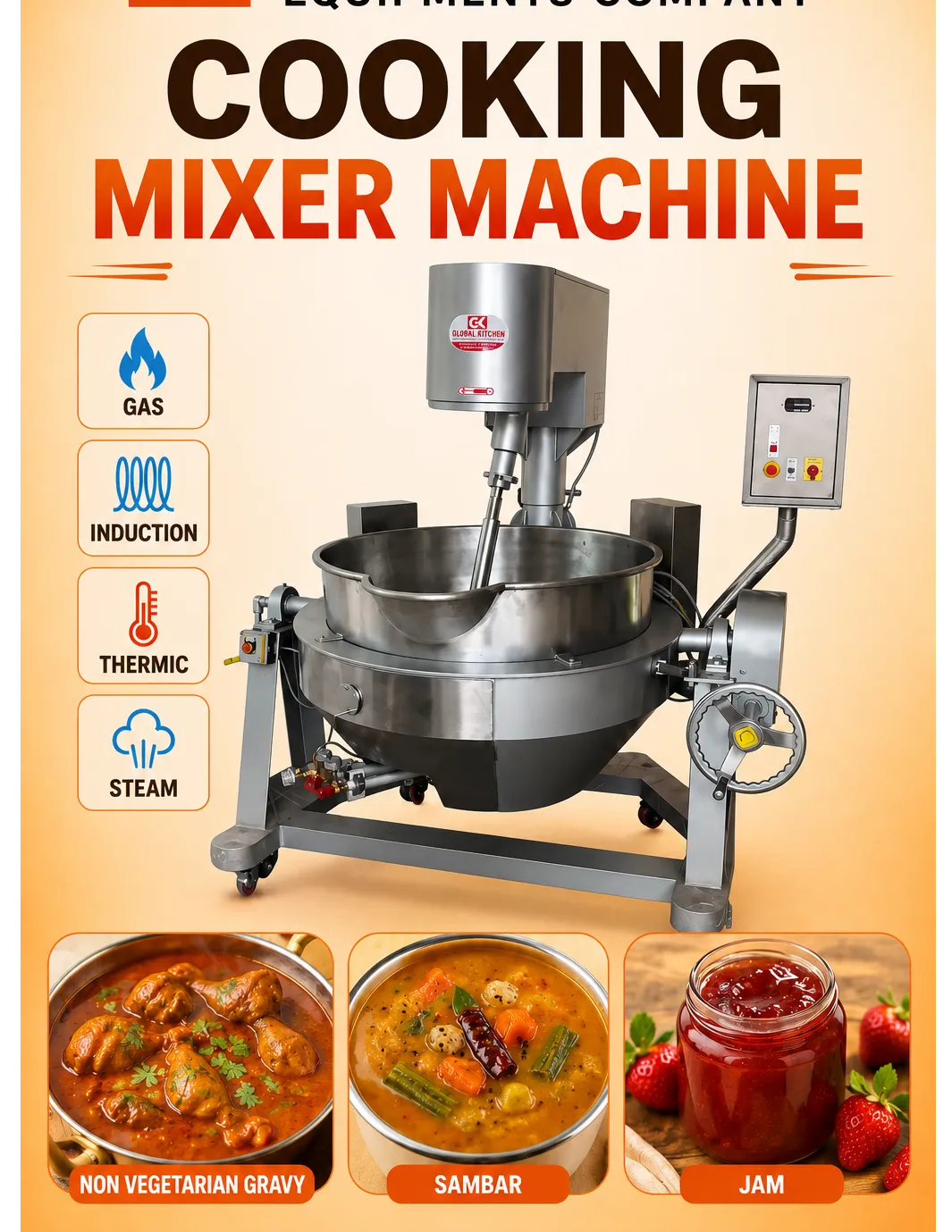 Cooking Mixer machine in Coimbatore