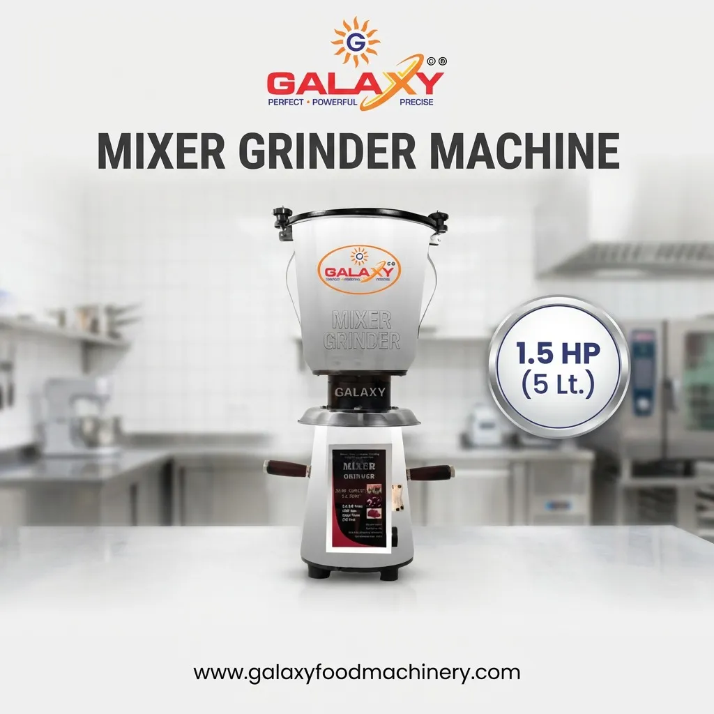 Industrial Food Grinder Manufacturer | Heavy Duty Food Grinding Machine | Galaxy Food Machinery
