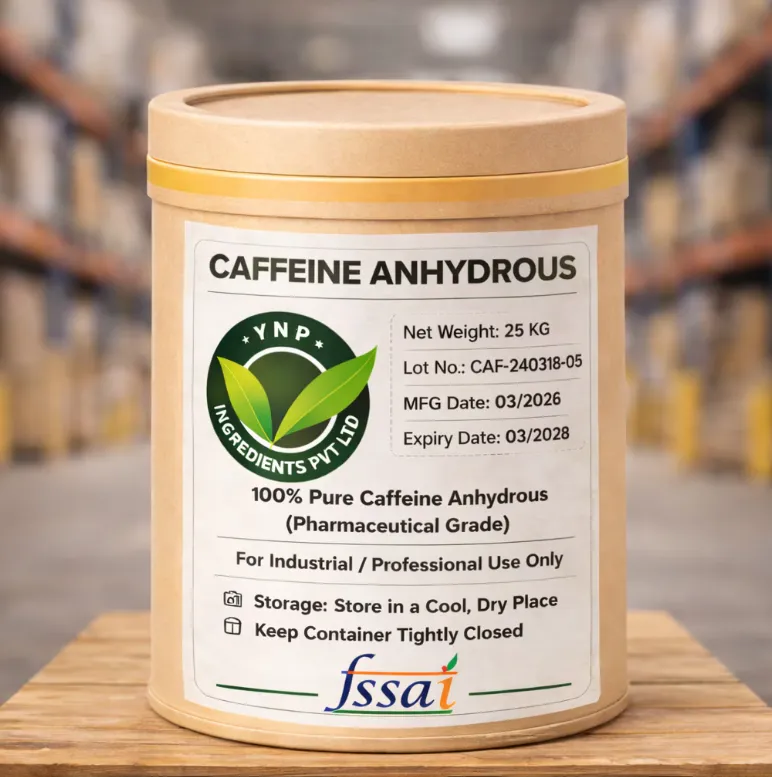 Caffeine Anhydrous Powder in Rohtak – Meeting the Demand for Energy-Based Formulations