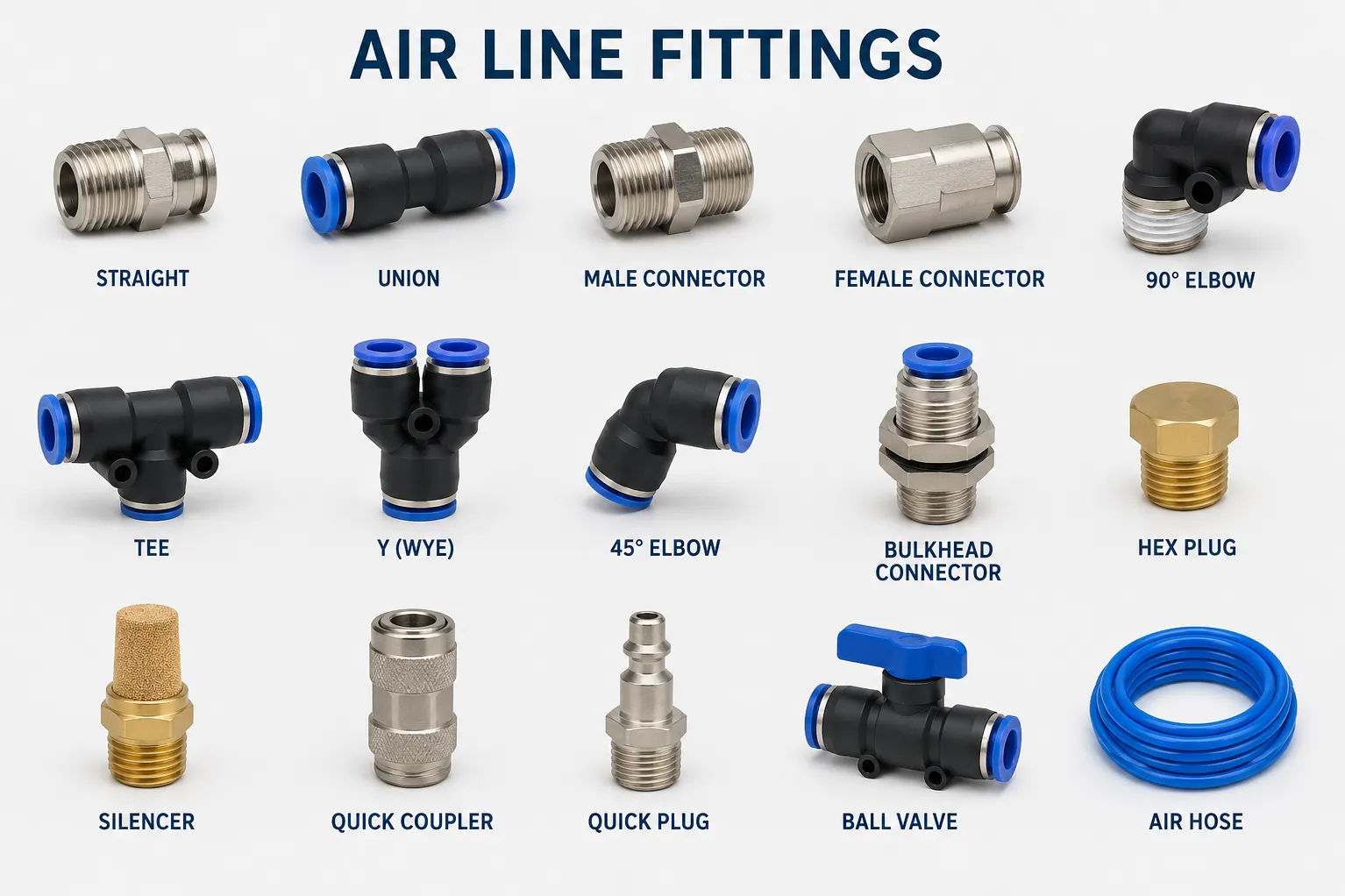 Air Line Fittings in Whitefield for Consistent Pneumatic Performance