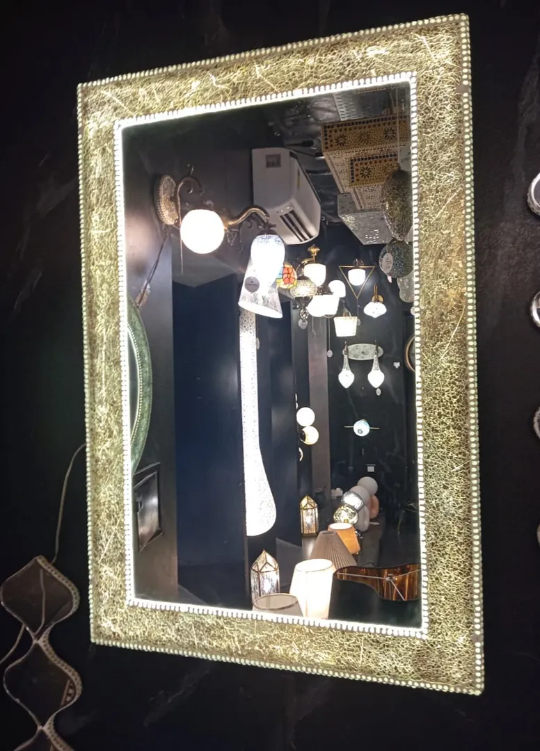 Best Mosaic Vanity Mirror in Delhi – Handcrafted Designer Vanity Mirrors at Luminarya Lites