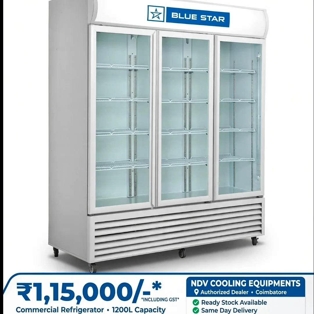 Ndv Cooling Equipments | Blue Star Authorised Commercial Visi Cooler Dealers In Coimbatore