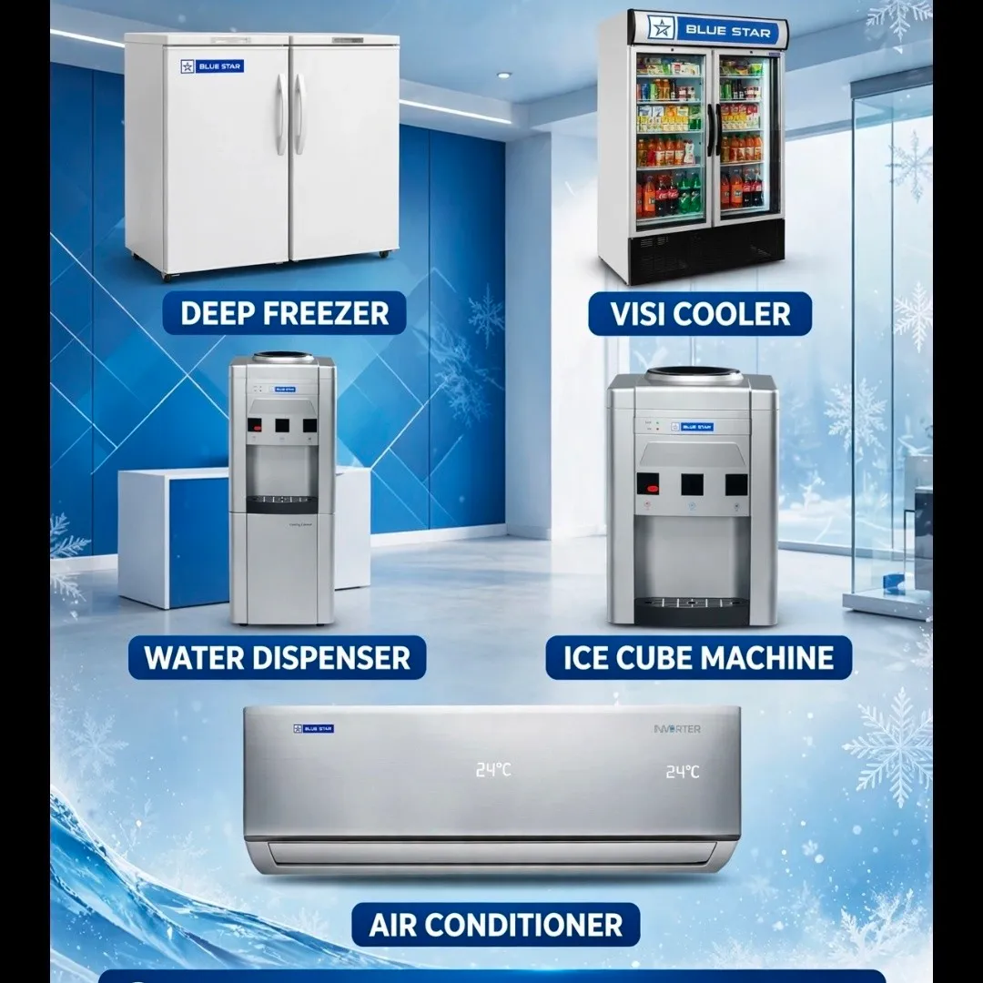 Ndv Cooling Equipments | Blue Star Authorised Commercial Deep Freezer Dealers In Coimbatore
