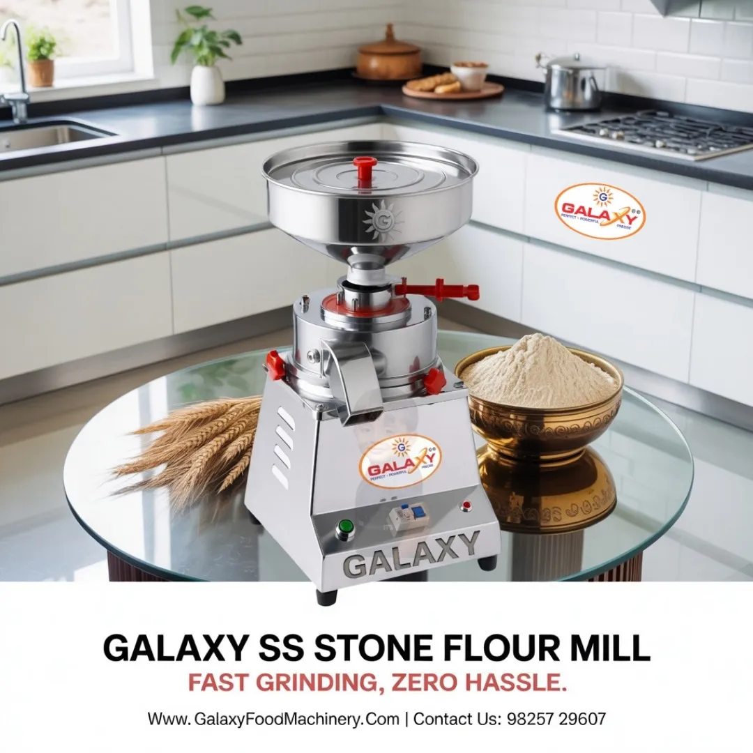 Multi Grain Flour Grinding Machine Manufacturer | Fresh Atta Solution | Galaxy Flour Mill