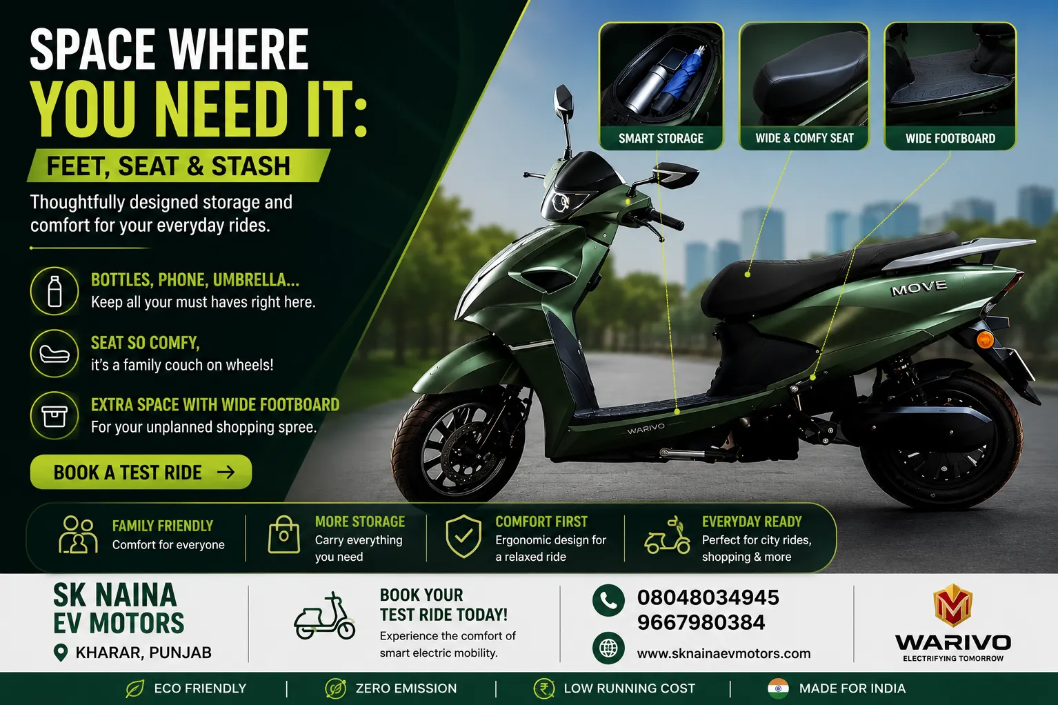 Space Where You Need It Most Designed for Comfort. Built for Everyday Convenience.