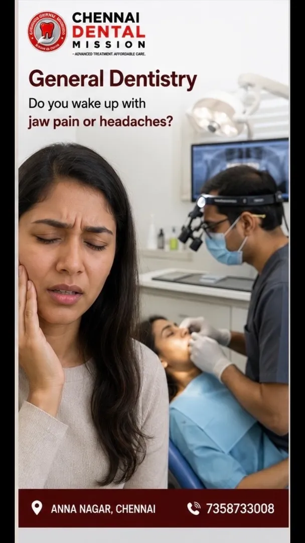 Do you wake up with jaw pain or headaches?