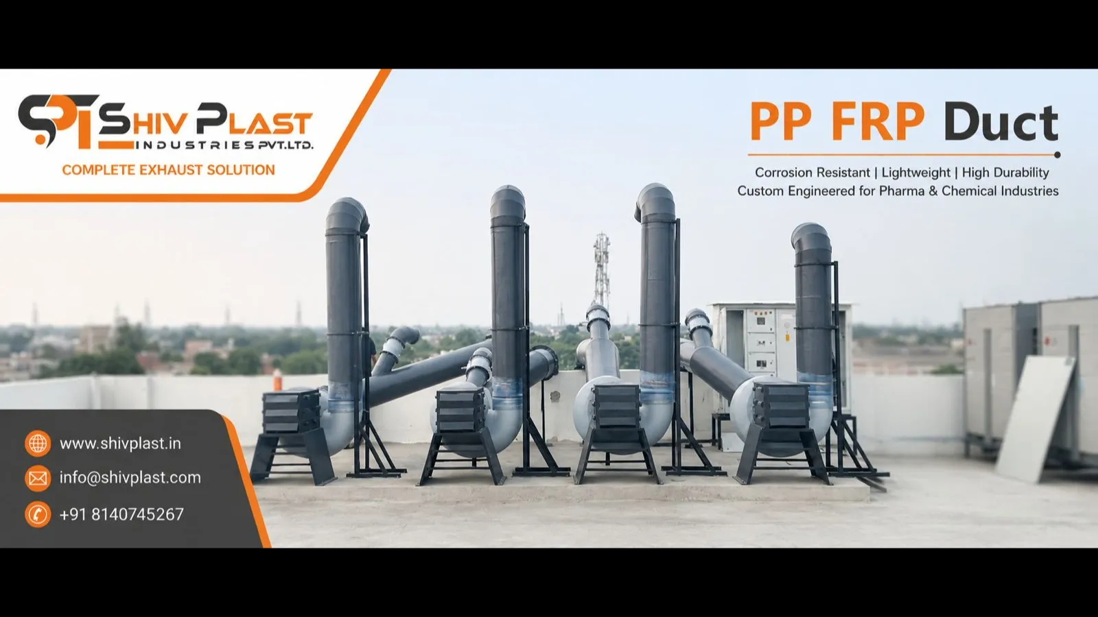 PP FRP DUCT
