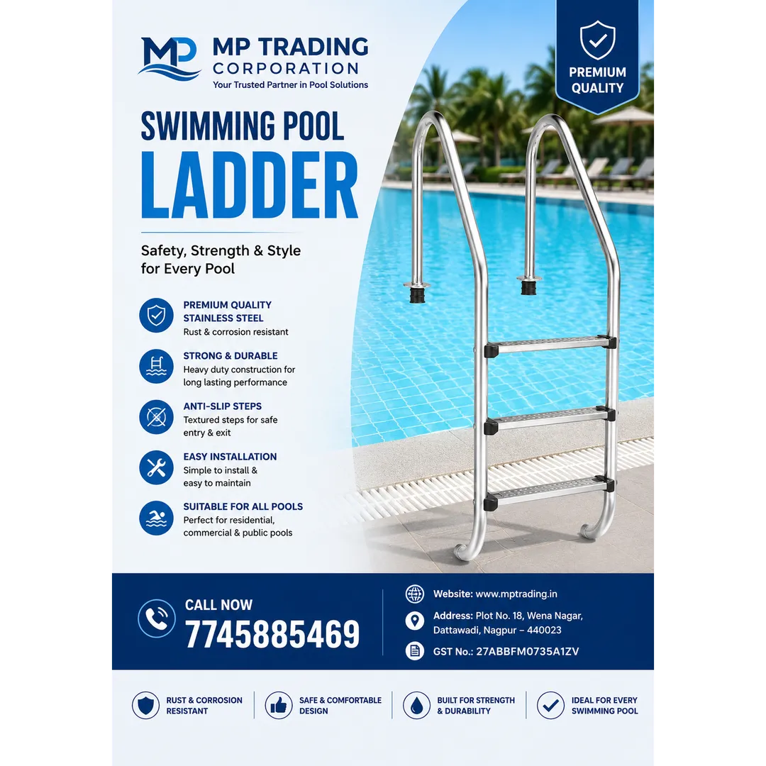 SWIMMING POOL LADDER