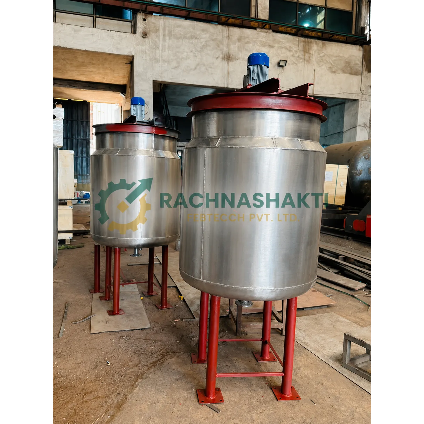Jacketed Mixing Tank Manufacturer in Noida