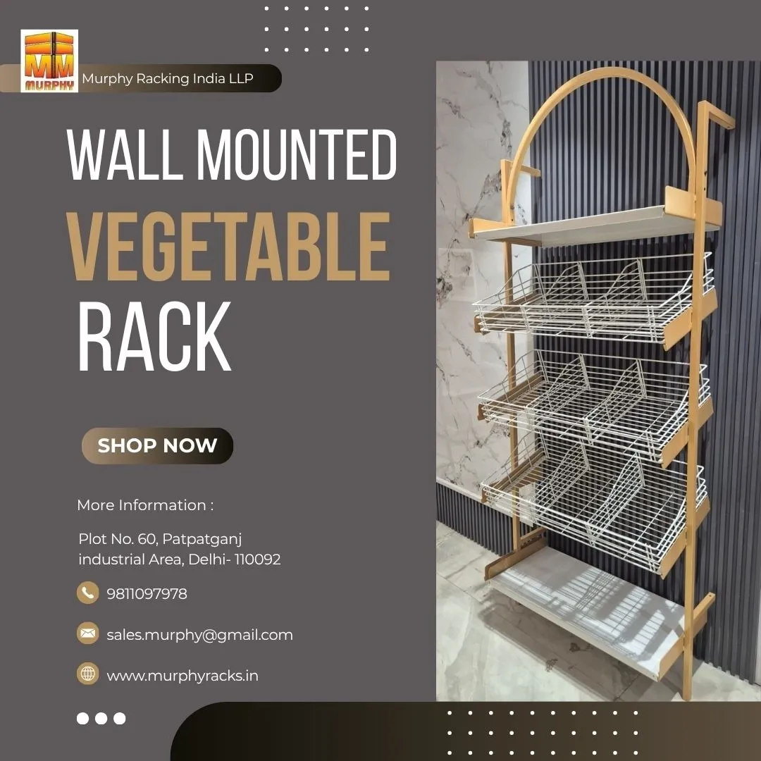 Wall Mounted Vegetable Rack