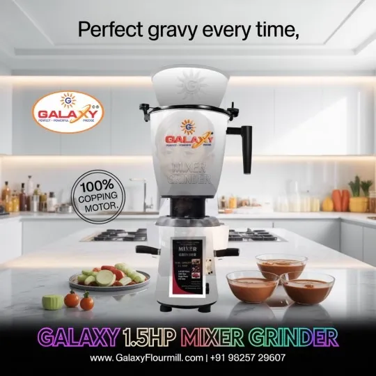 Commercial Mixer Grinder Supplier India | Professional Kitchen Grinder | Galaxy Food Machinery