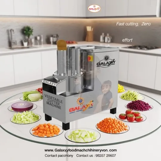 Vegetable Cutter Machine Distributor India | Commercial Food Cutting Machine | Galaxy Food Machinery