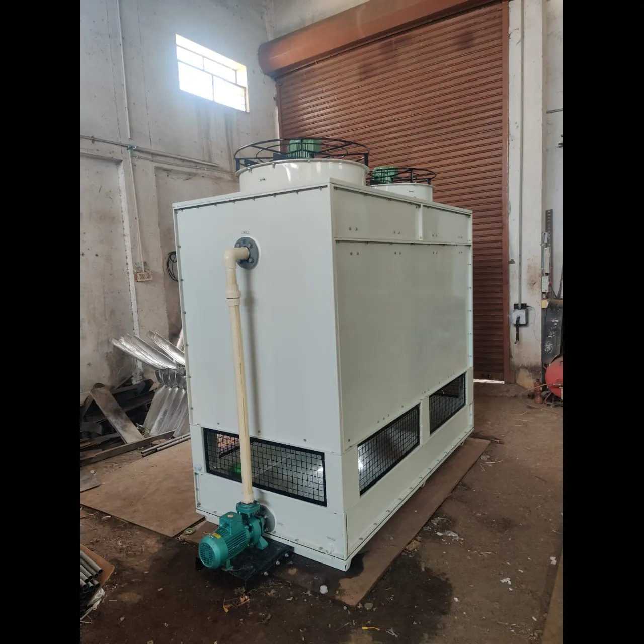 Closed-Circuit Industrial Fluid Cooler by Hi Tech Equipments