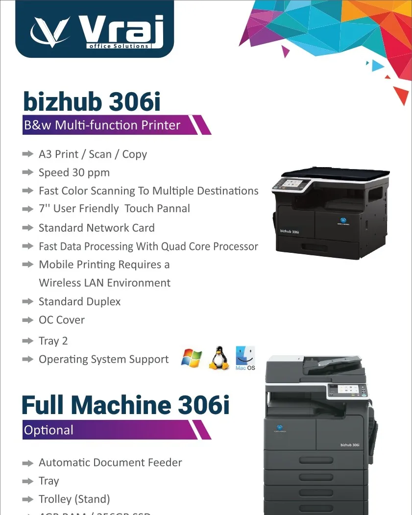 Konica Minolta C266i Dealer in Porbandar