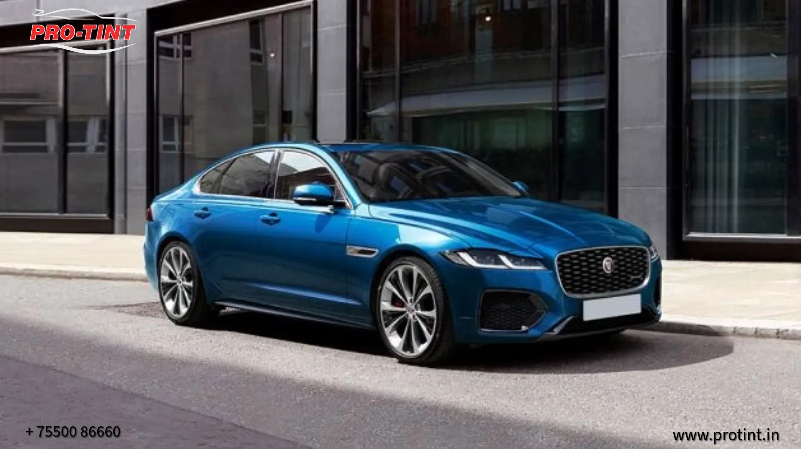 HIGH LUXURY QUALITY SUNFILM,ACCESSORIES,PPF,COATING FOR JAGUAR XF AT COIMBATORE PROTINT