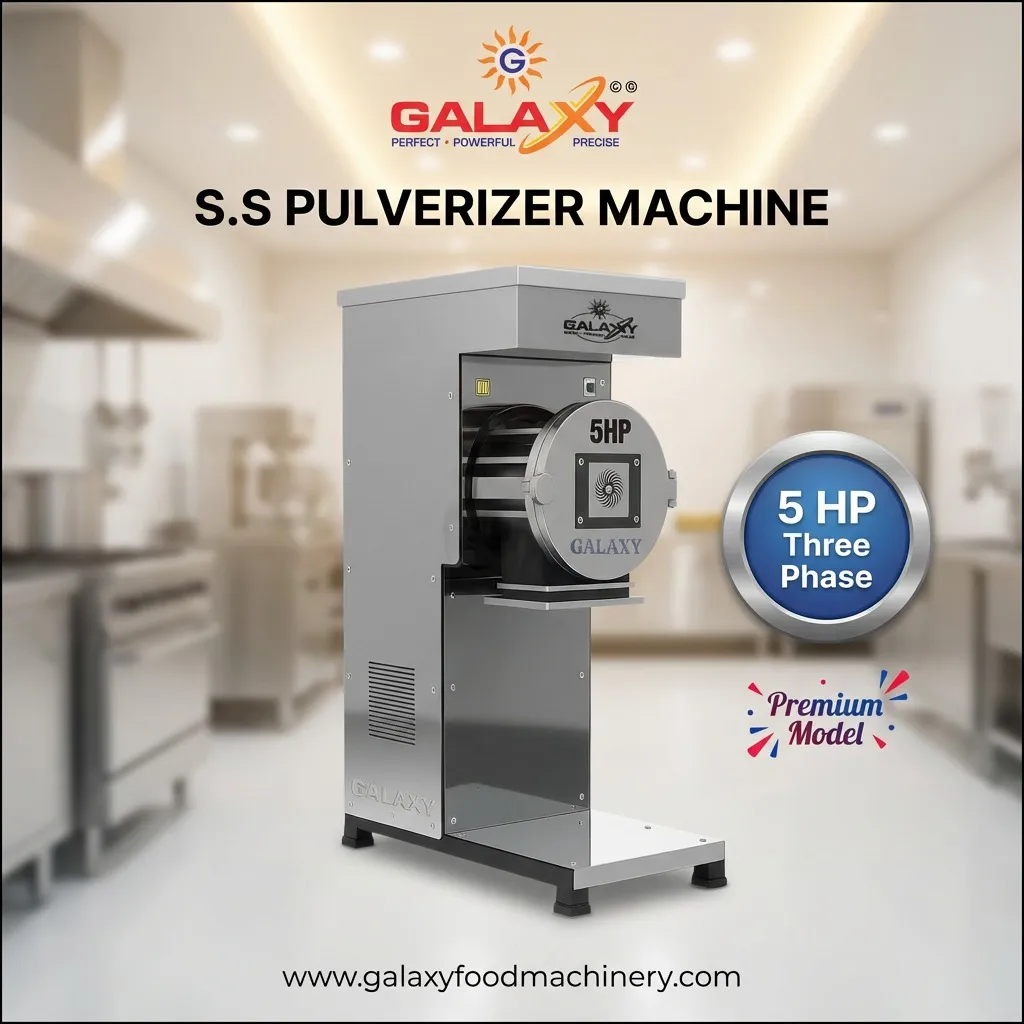 Pulverizer Machine Manufacturer in Aurangabad | Industrial Grinding Machine | Galaxy Food Machinery