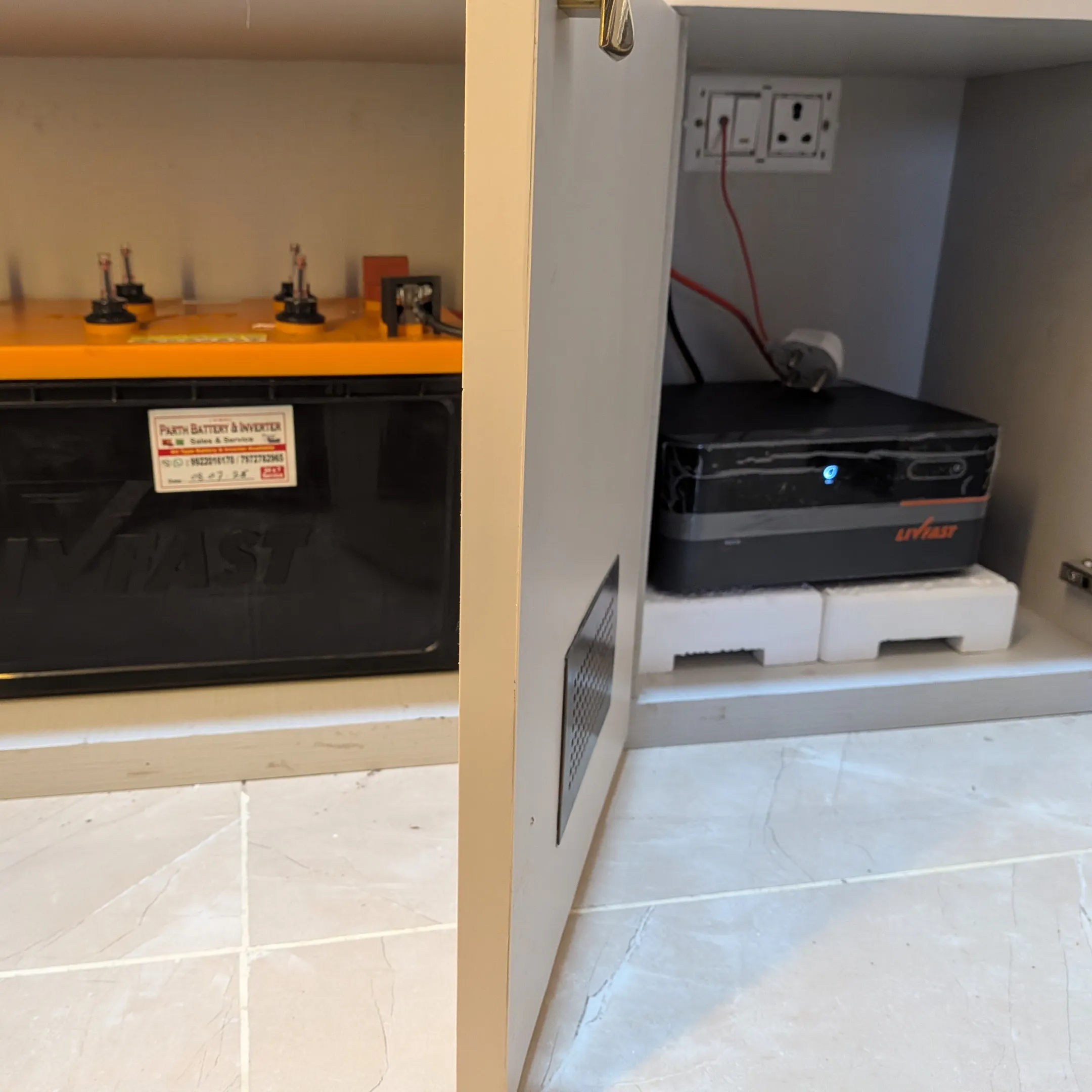 Livfast Inverter Battery Combo Set Install