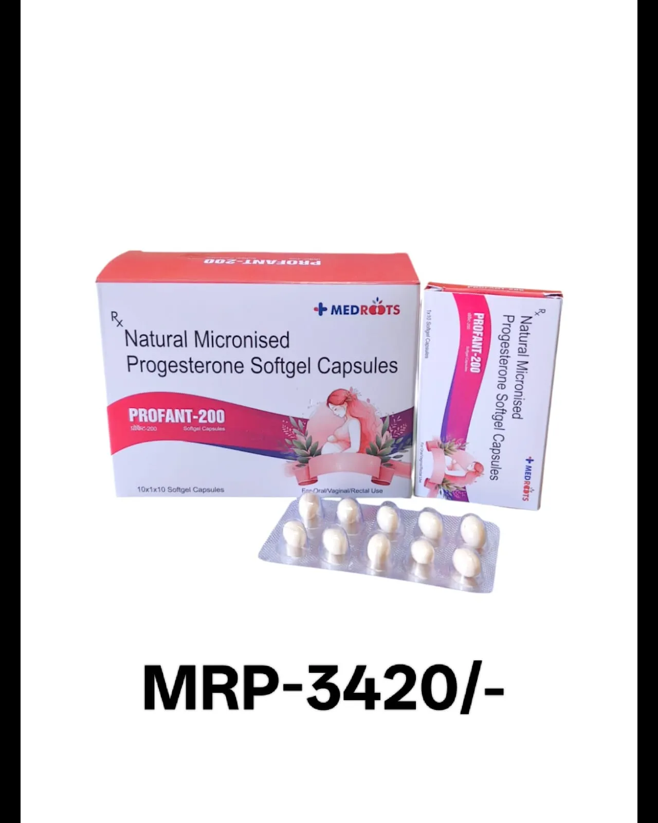 PROFANT-200
Natural Micronized Progesterone Softgel Capsules 200 mg
Supporting Women's Health with Q...