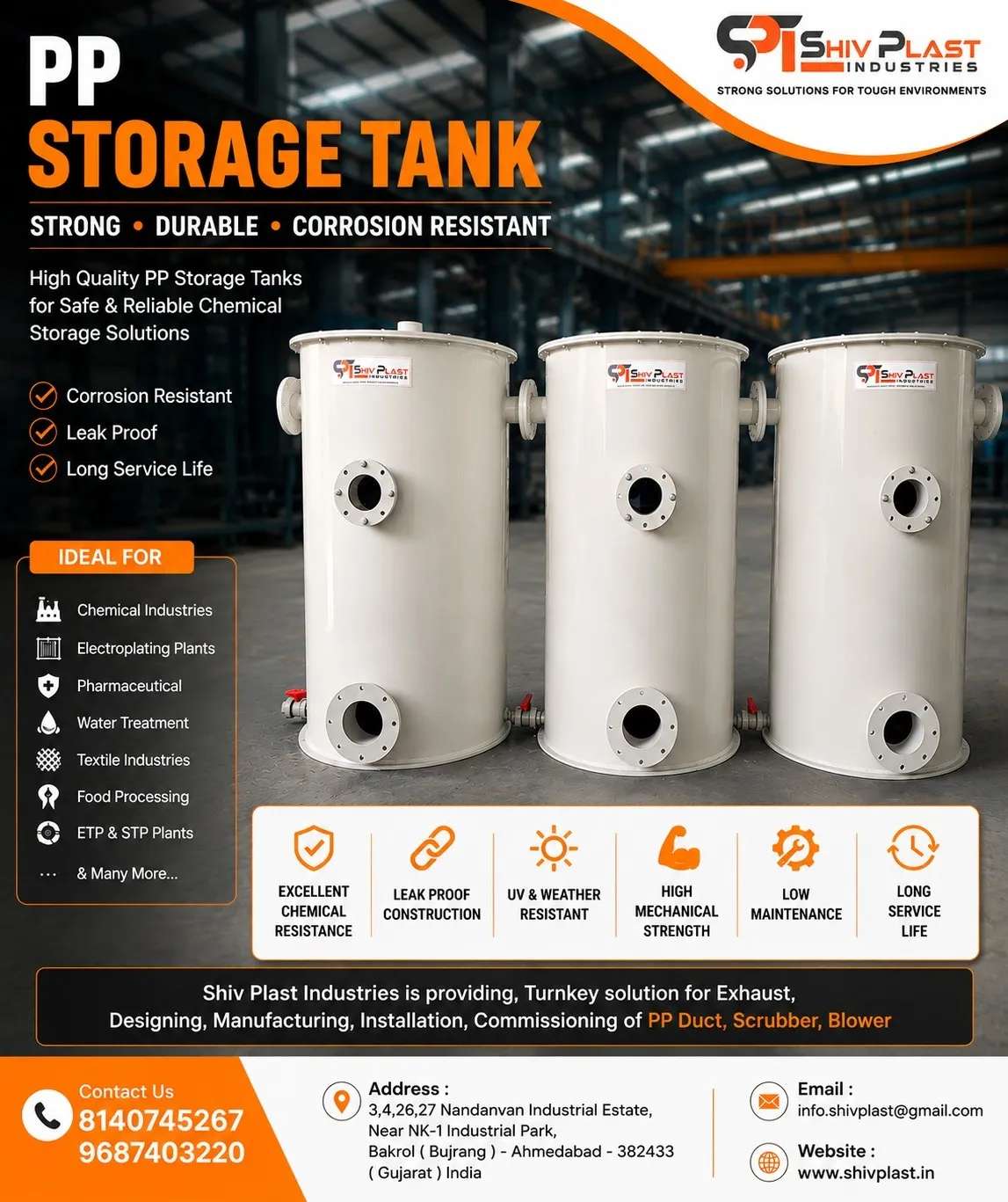 PP STORAGE TANK