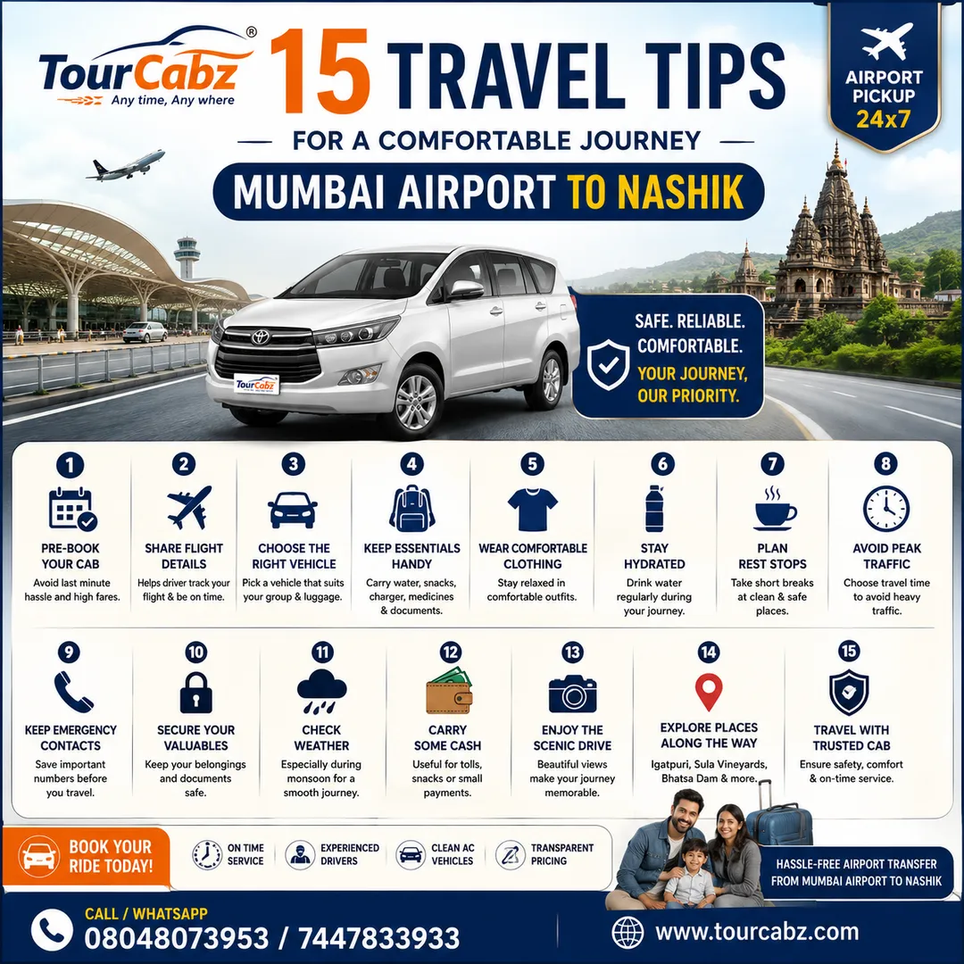 15 Essential Travel Tips for Mumbai Airport to Nashik Journey | TourCabz