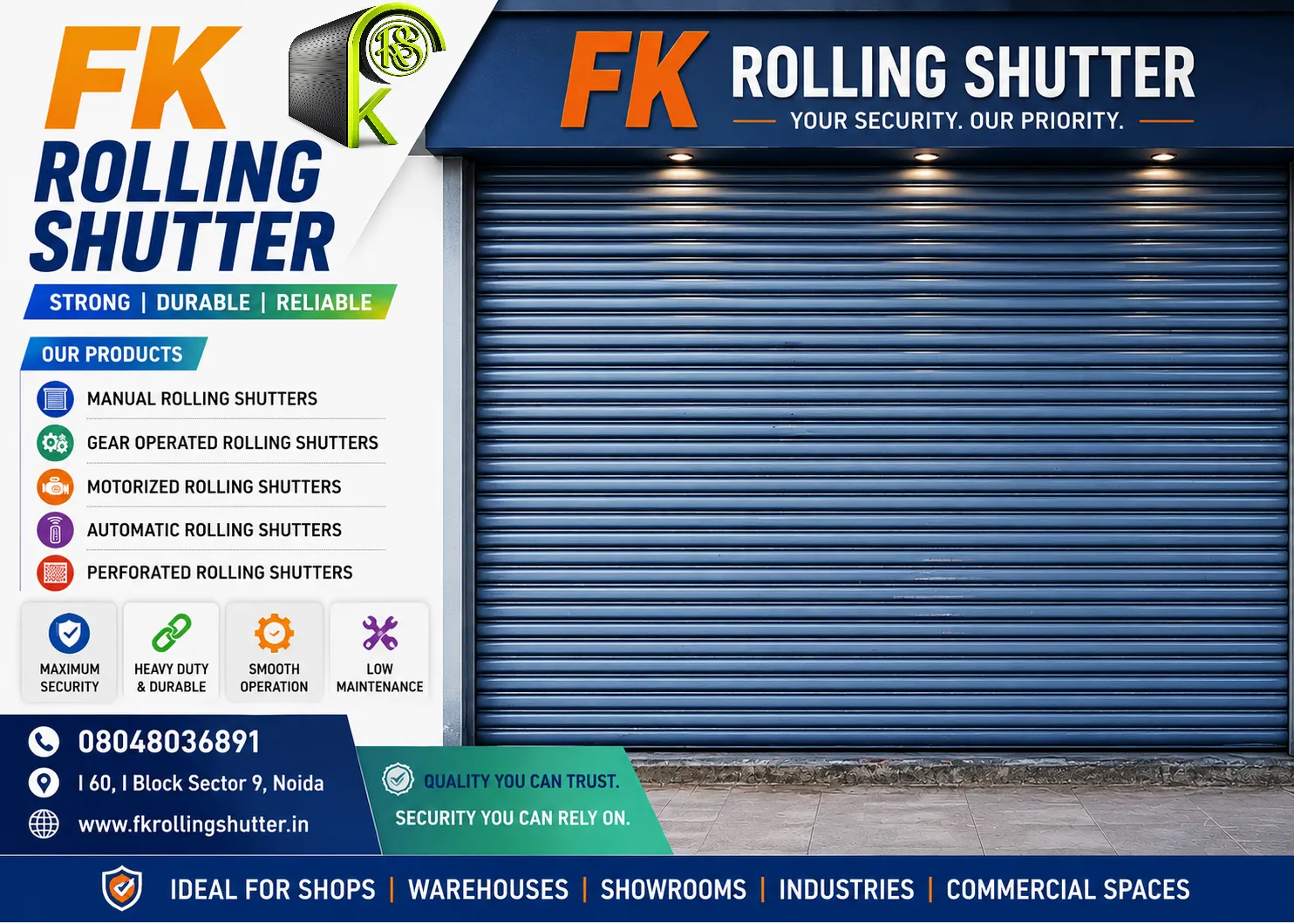 Rolling Shutter Manufacturers Delhi