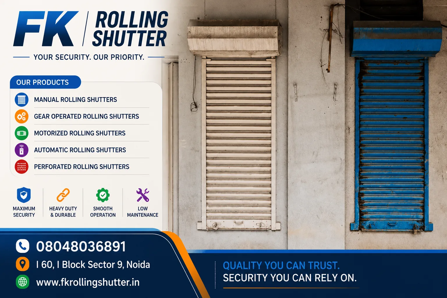 Rolling Shutter Manufacturers Noida