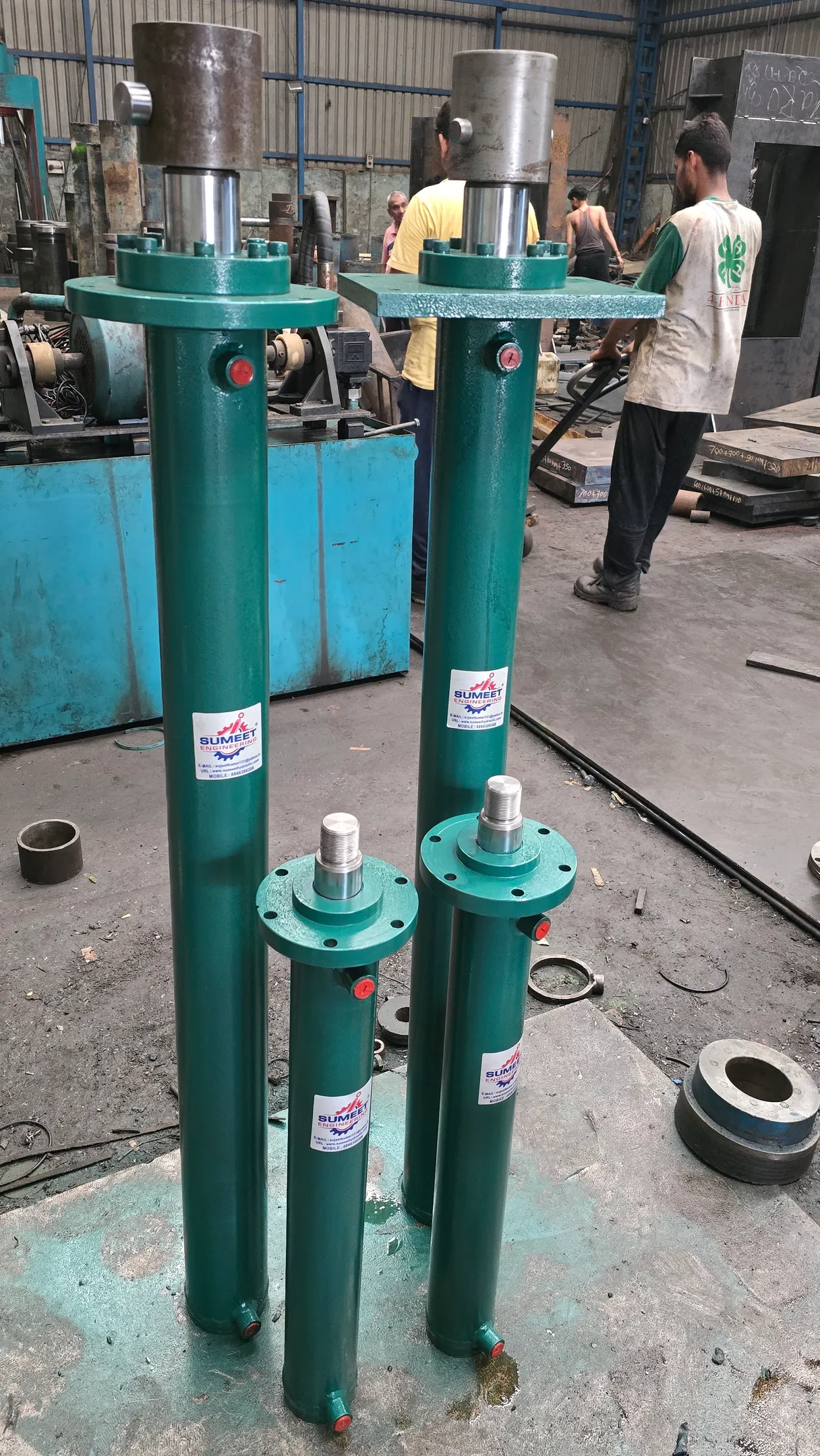 hydraulic bailing press cylinder