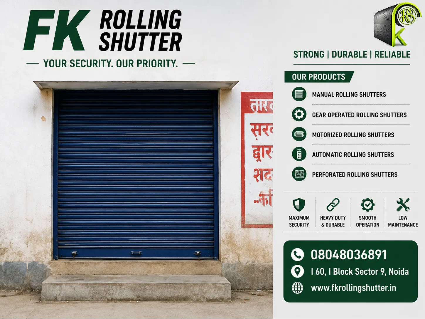 Rolling Shutter Manufacturers Greater Noida