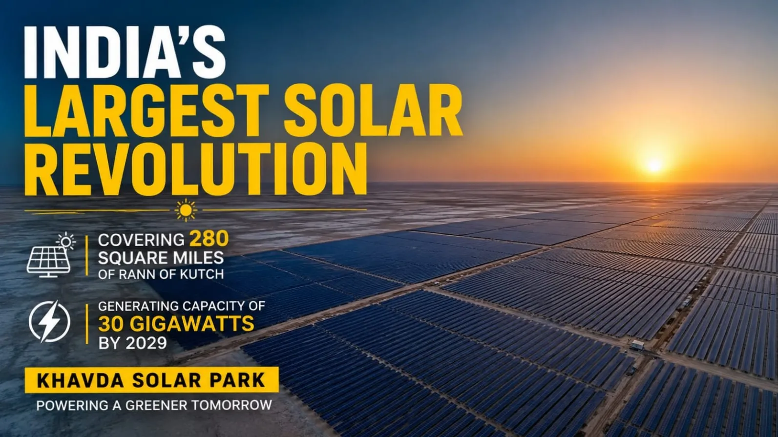 India's Great Solar Rush: A Desert Transformed