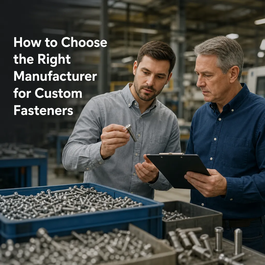 How to Choose the Right Manufacturer for Custom Fasteners