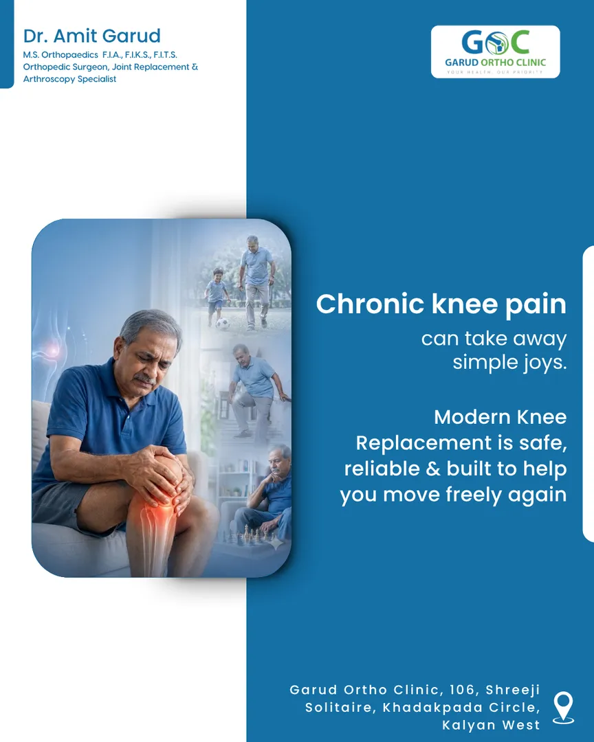 Dr. Amit Garud, orthopedic surgeon at Garud Ortho Clinic