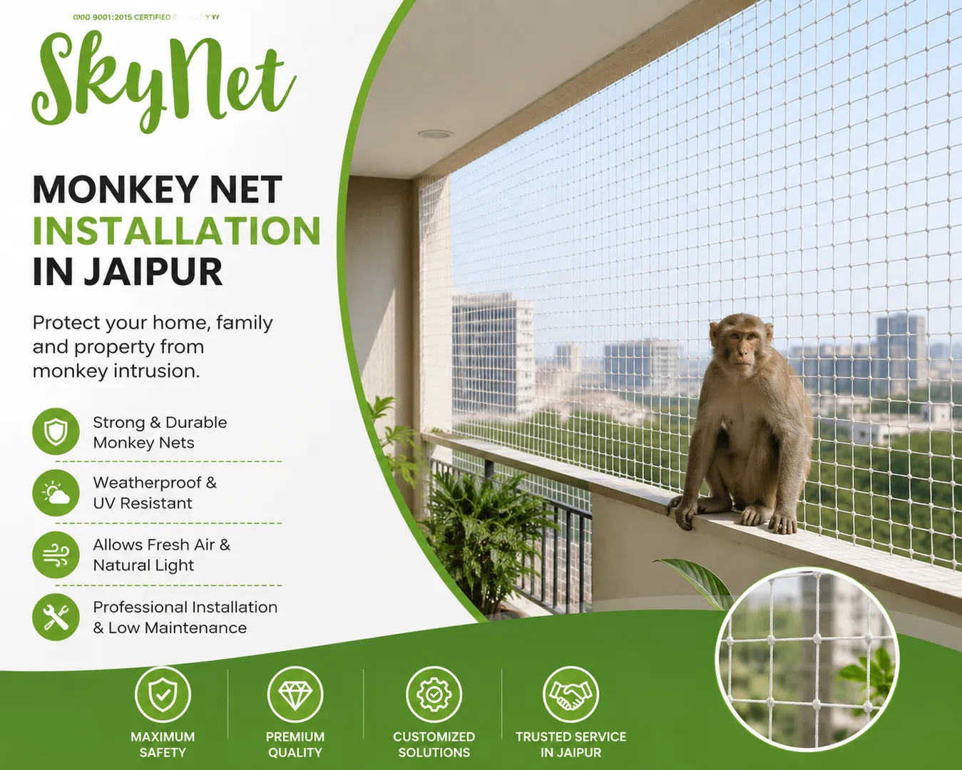 Monkey Net Installation – Trusted Monkey Net Dealer & Installation Services