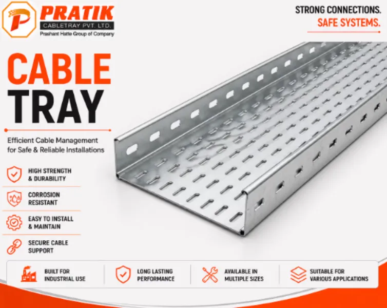 How to Choose the Right Cable Tray Manufacturer in Pune for Industrial Projects