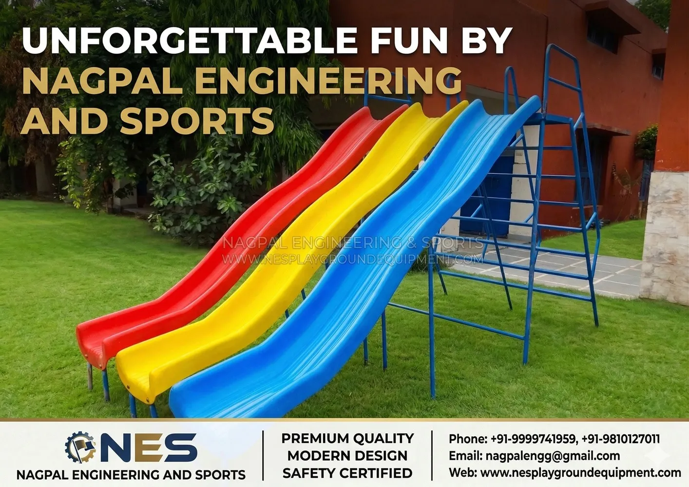 Premium Playground Slide Manufacturer and Supplier – Safe, Strong & Innovative Children's Playground