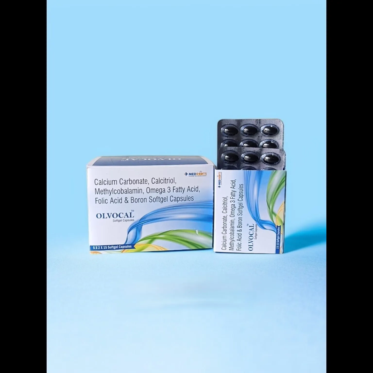 OLVOCAL Softgel Capsules
Complete Bone, Nerve & Heart Health Nutritional Formula
Calcitriol 0.25 mc...