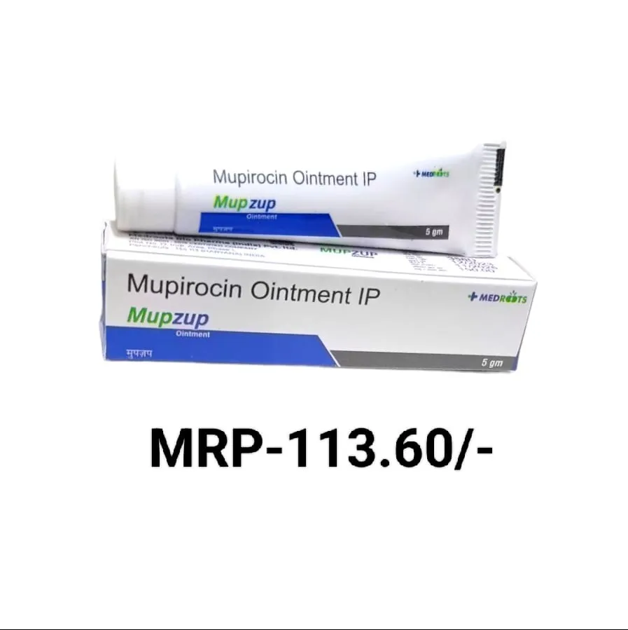 MUPZUP Ointment
Mupirocin 2.0% w/w Ointment
Targeted Protection Against Bacterial Skin Infections
Ma...
