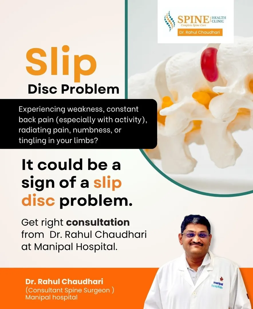 A slipped disc is more than just back pain. It occurs when one of the spinal discs bulges