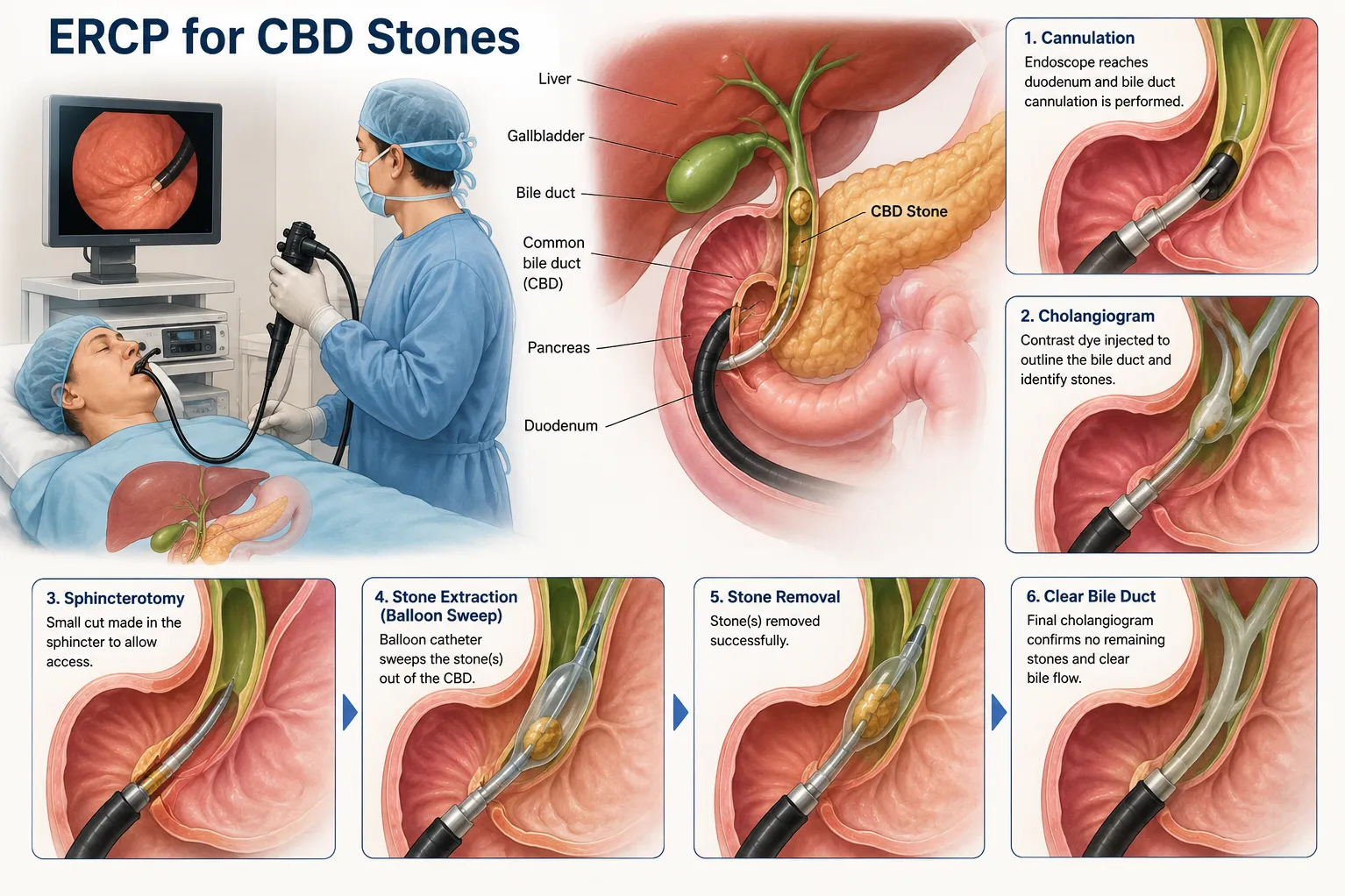 ERCP for CBD Stones in Dombivli East | Managing Bile Duct Stone Complications