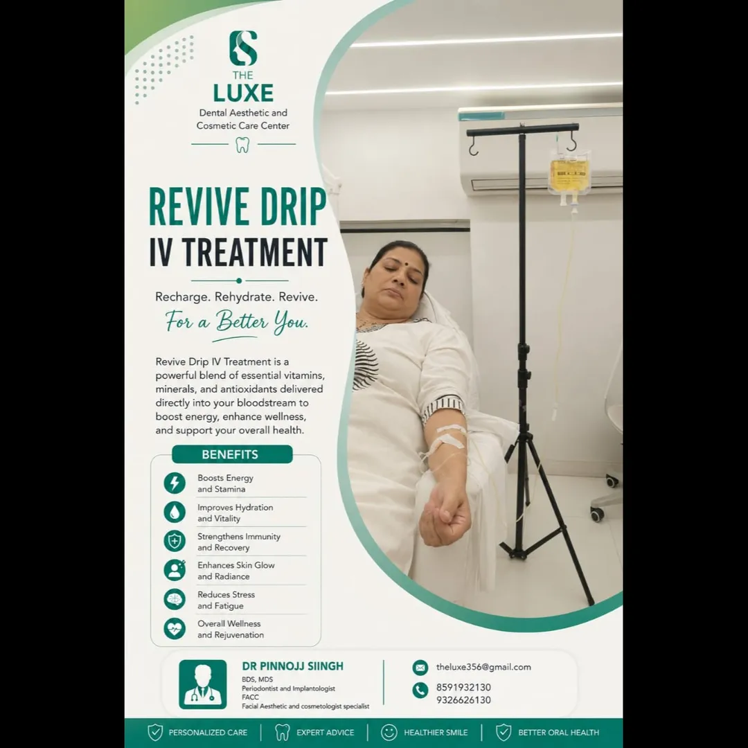Revive Drip Iv Treatment In Vashi