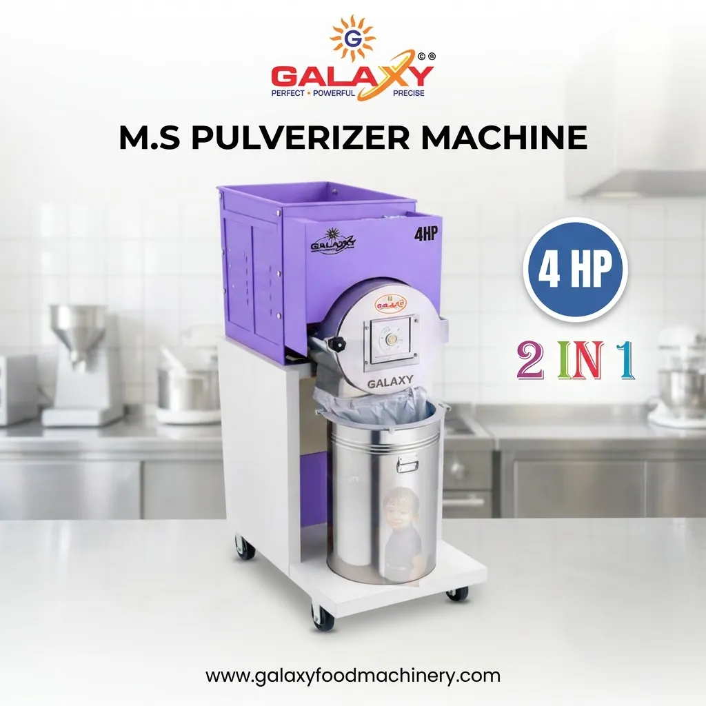 Pulverizer Machine Manufacturer in Singrauli | Commercial Spice Grinding Machine | Galaxy Food Machi