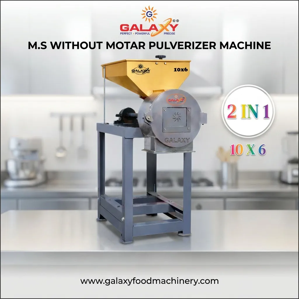 Pulverizer Machine Manufacturer in Orchha | Commercial Spice Grinding Machine | Galaxy Food Machiner