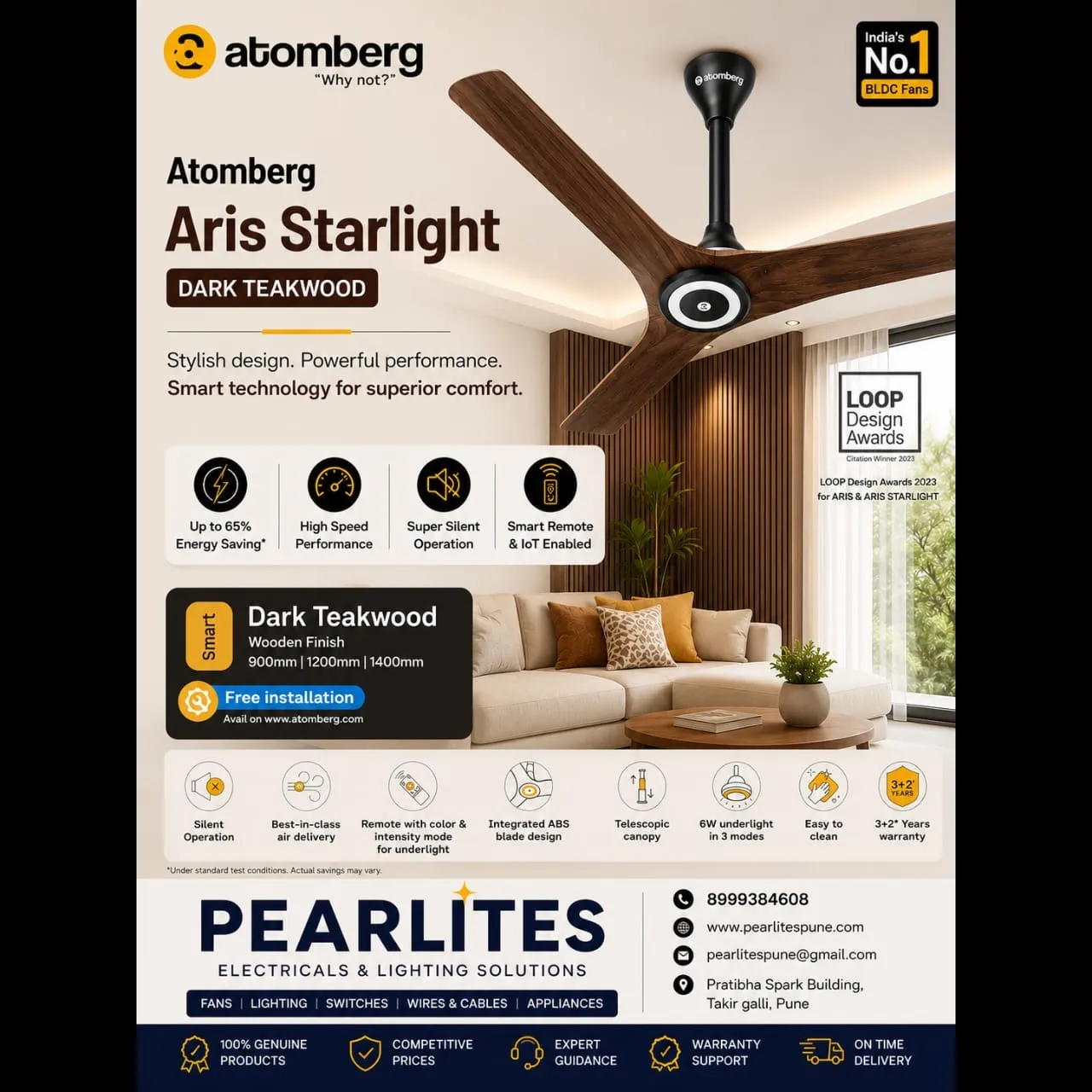 ATOMBERG FANS