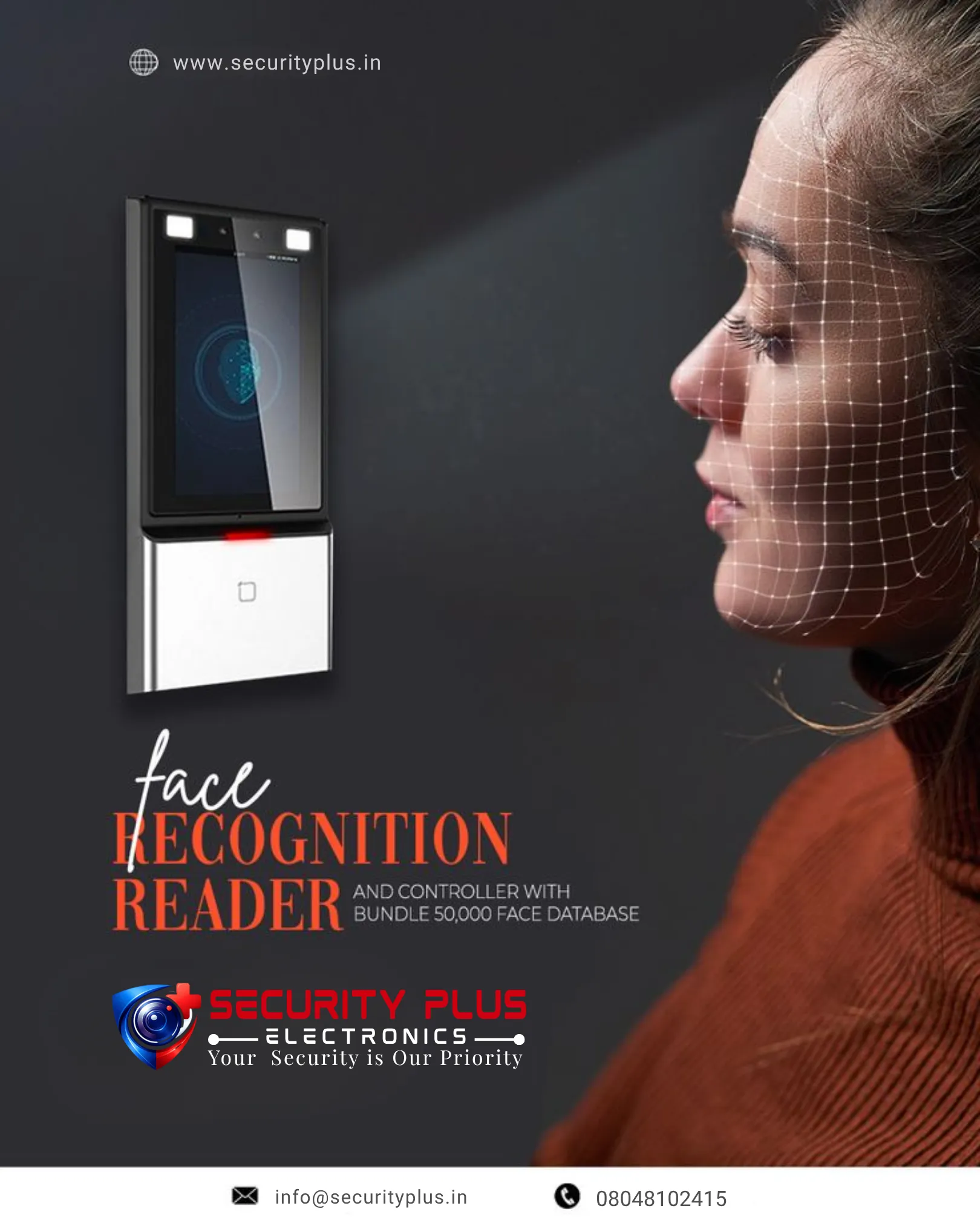 👤 Bio Face Machine | Face Recognition Attendance & Access Control Reader