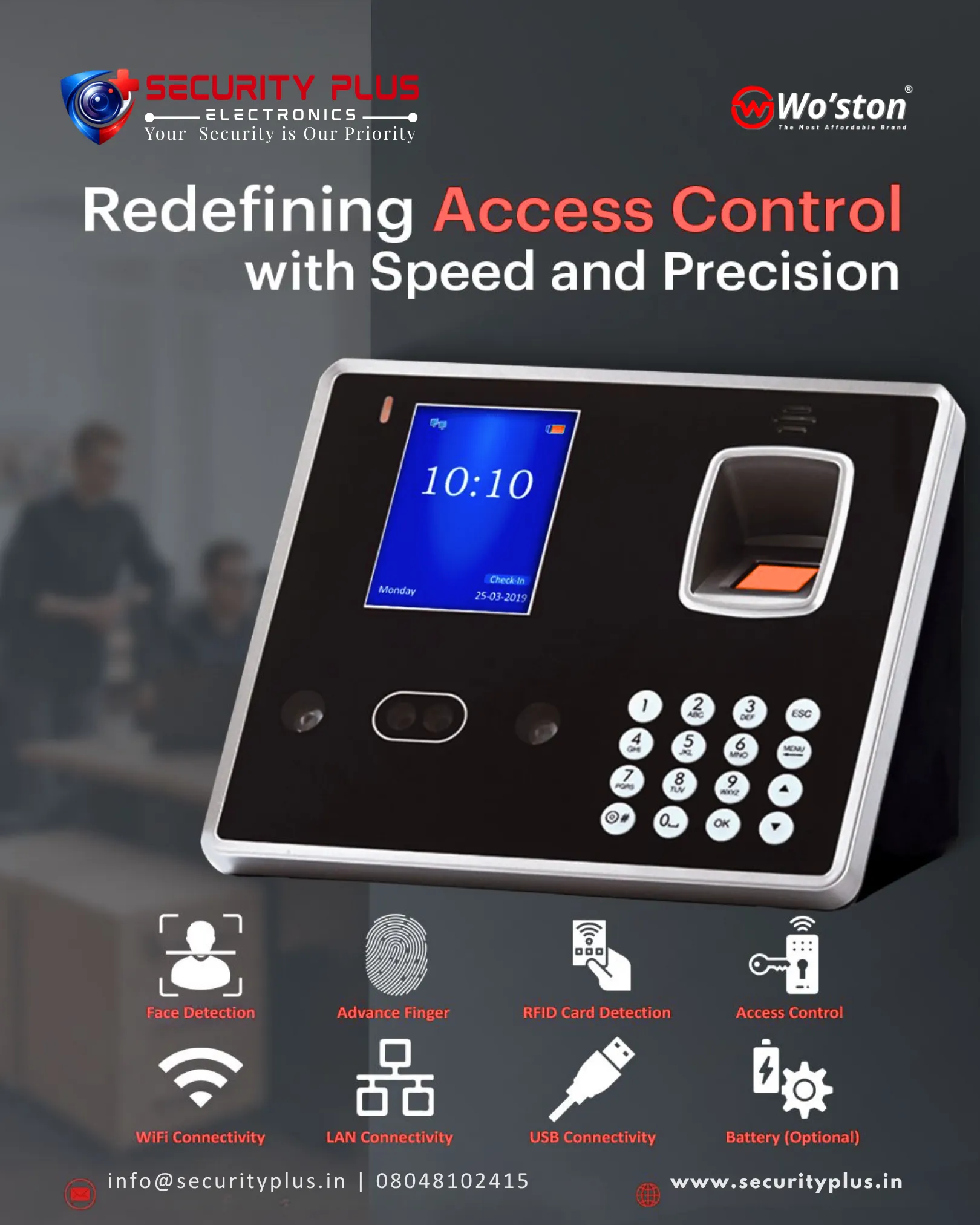 🔐 Mantra Face Recognition Access Control | Redefining Access with Speed & Precision