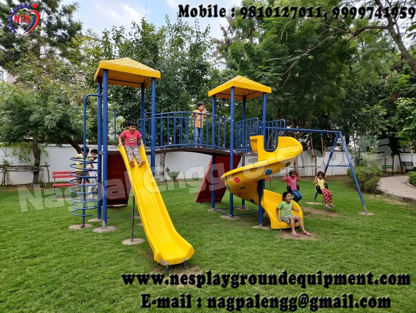 Premium Outdoor Playground Equipment & Outdoor Gym Manufacturer in Faridabad