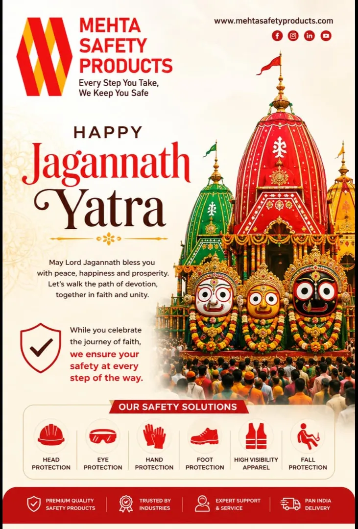 Happy Jagannath Rath Yatra - Mehta Safety Products.