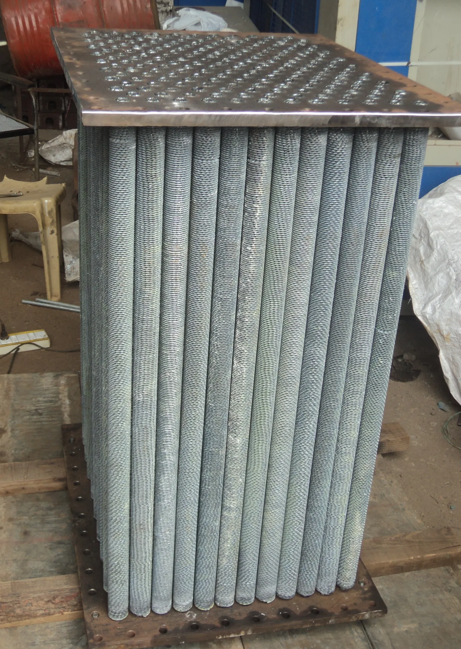 What is a fin tube heat exchanger?