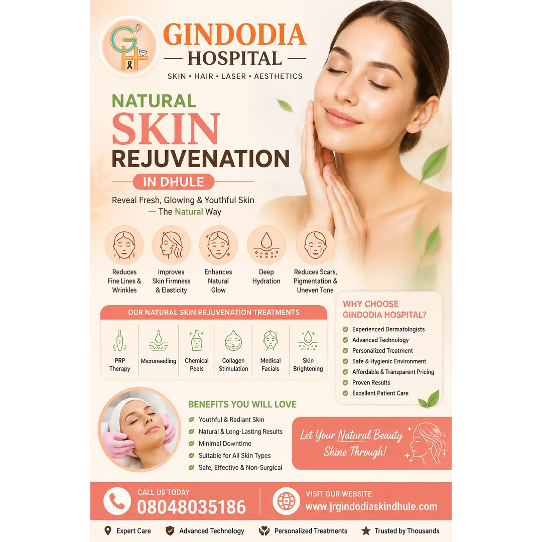 Natural Skin Rejuvenation in Dhule | Gindodia Hospital