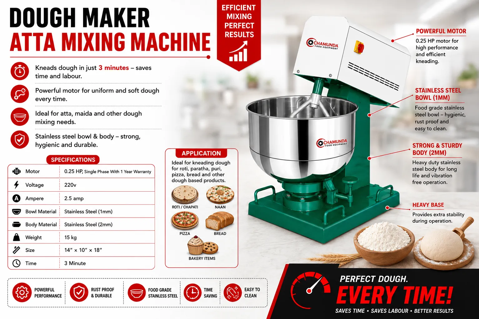 DOUGH KNEADER MACHINE