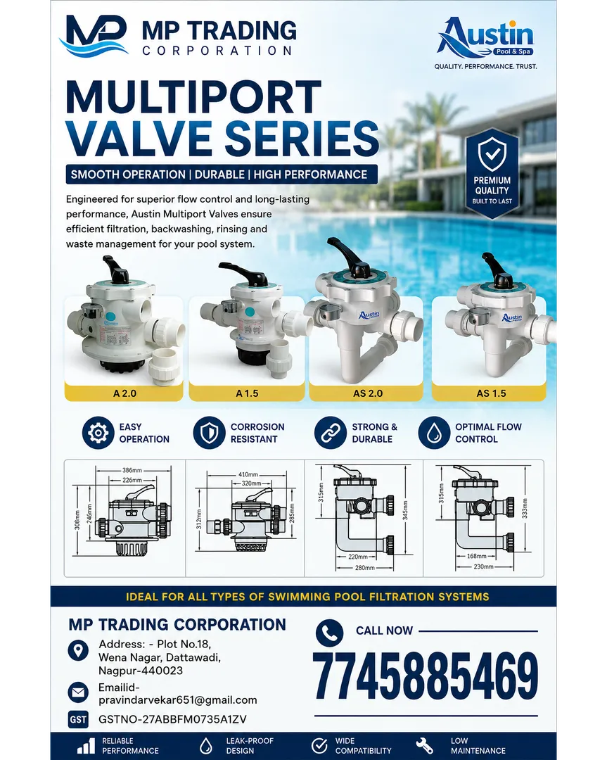 Austin Multiport Valve Series | MP Trading Corporation